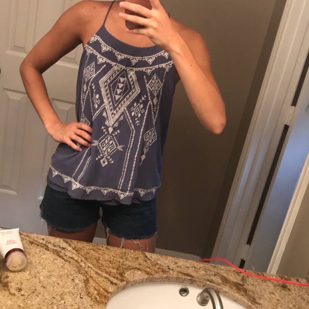 Charming Charlie’s Aztec tank